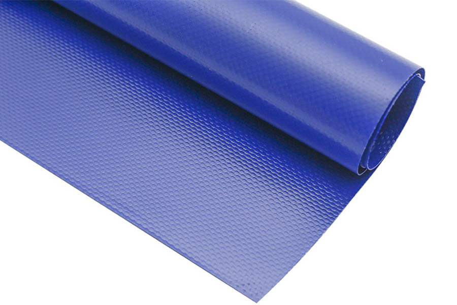 Bâche de PVC stratifiée enduite brillante imperméable de haute qualité pour le tissu de tente de PVC de FOB Re de couverture de camion