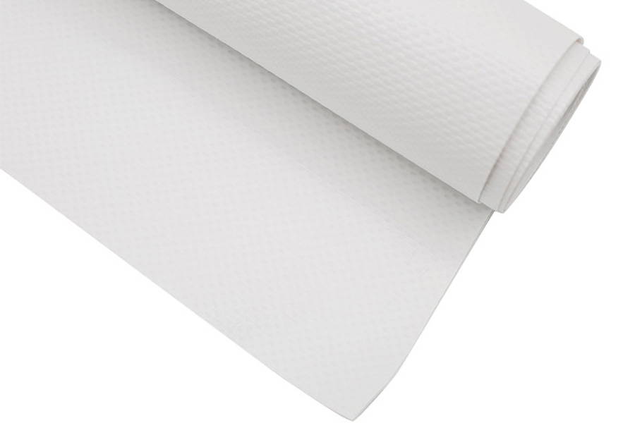 Tissu extérieur fait sur commande de toile imperméable, bâche enduite de PVC pour le tissu de tente de PVC de tissu de rideau latéral de camion