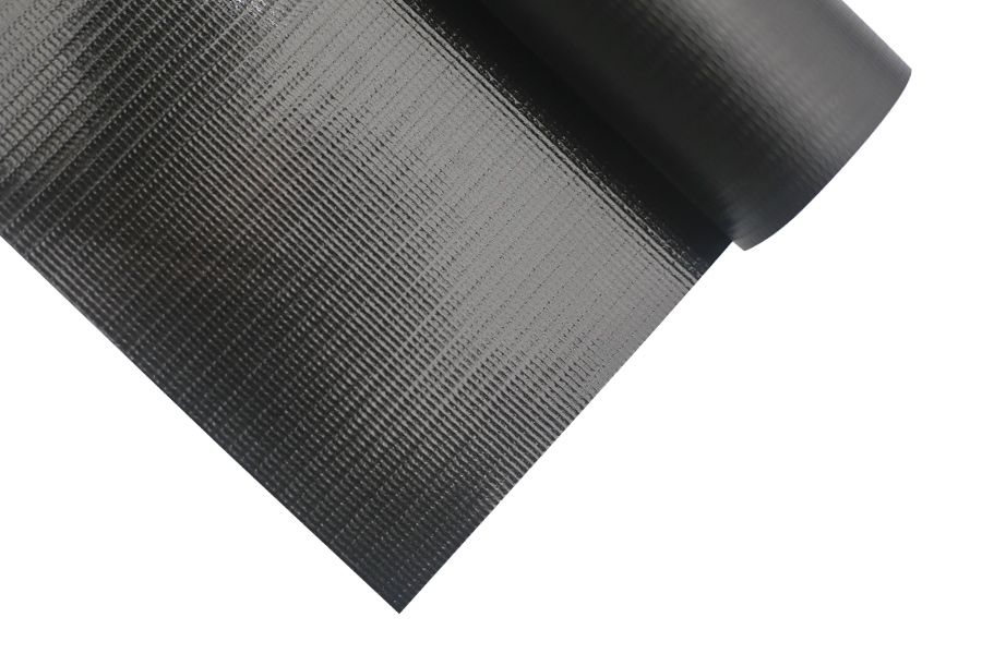 Bâche en PVC stratifiée enduite brillante imperméable de haute qualité pour la couverture de camion