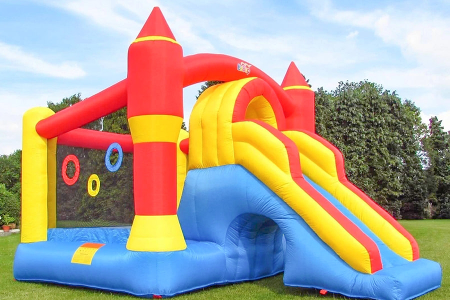 Château sautant d'enfants de haute qualité, jouets gonflables commerciaux pour le tissu gonflable de jouet de PVC de partie